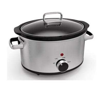 Crock-Pot 4.5qt Manual Slow Cooker - Stainless Steel SCR450-S in